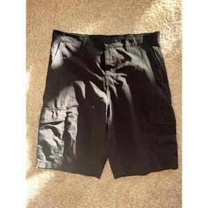 Tony Hawk Black Cargo Shorts Size 34